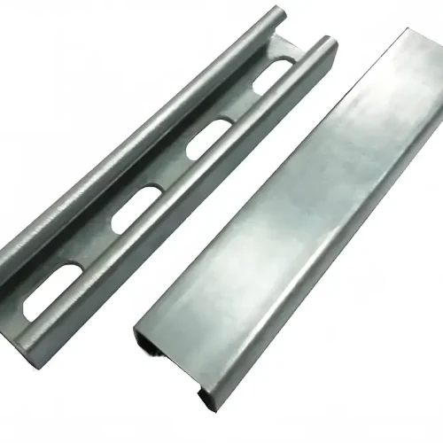 Perfil metálico liso de alta calidad para estructuras industriales